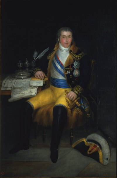 Portrait of Don Manuel Godoy by Antonio Carnicero